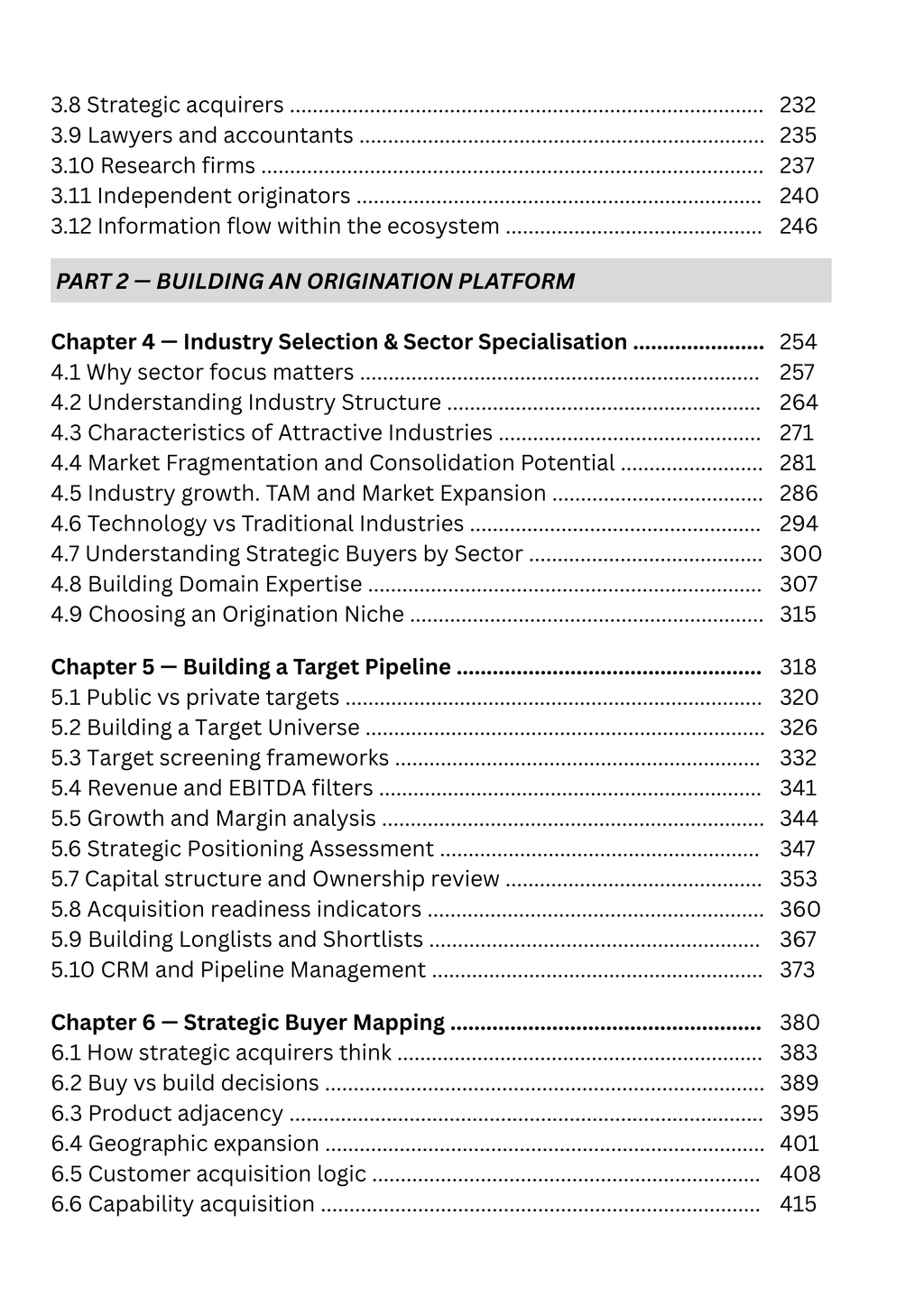 Practical Guide to M&A Deal Origination
