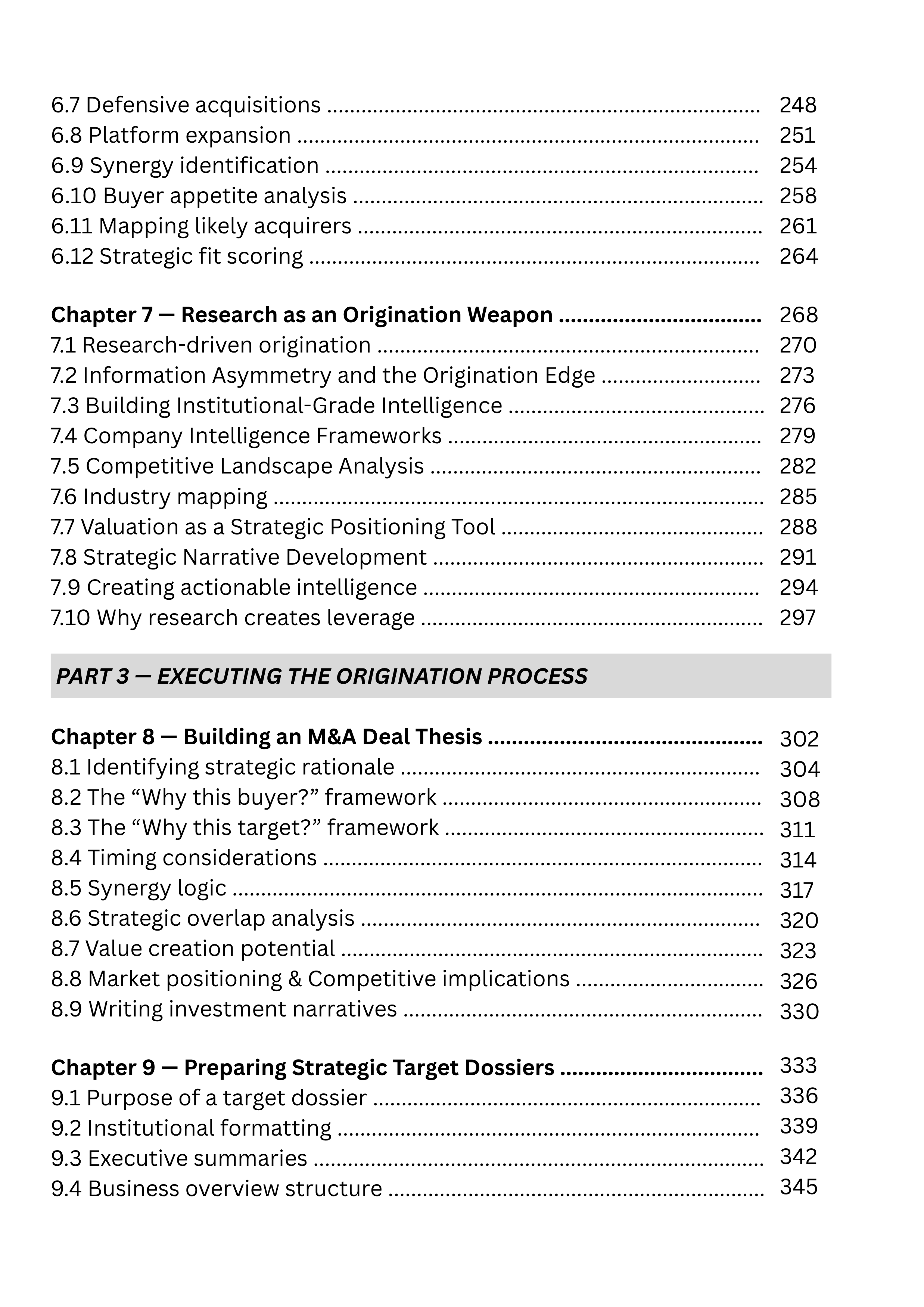 Practical Guide to M&A Deal Origination