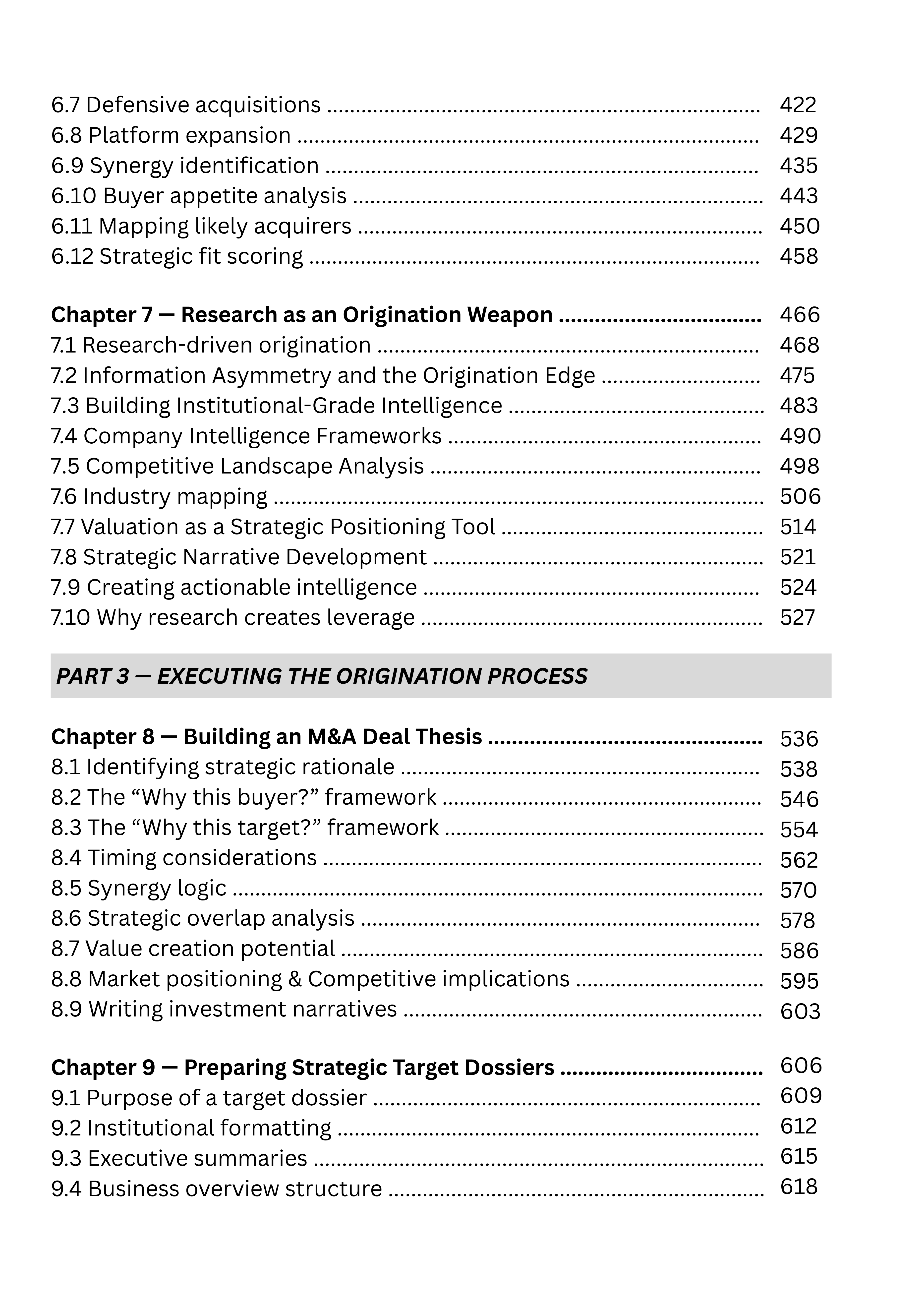 Practical Guide to M&A Deal Origination