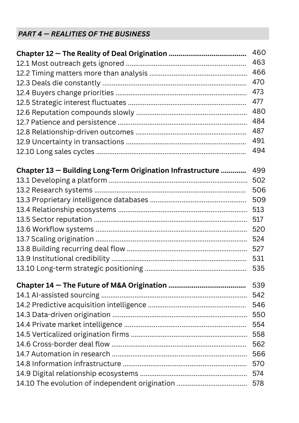 Practical Guide to M&A Deal Origination