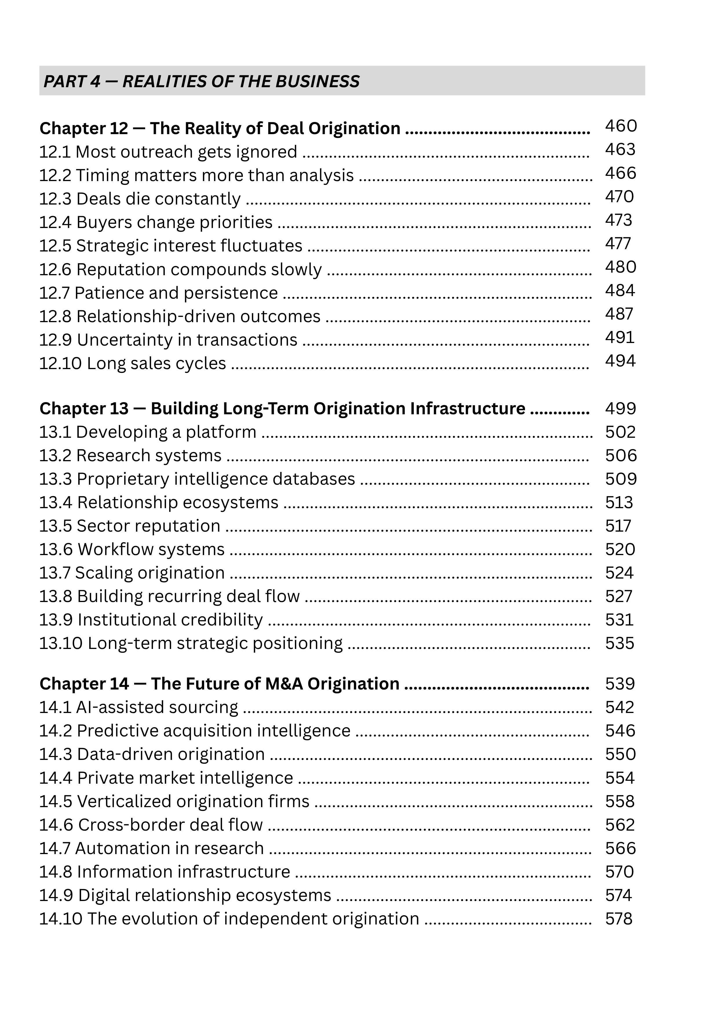 Practical Guide to M&A Deal Origination