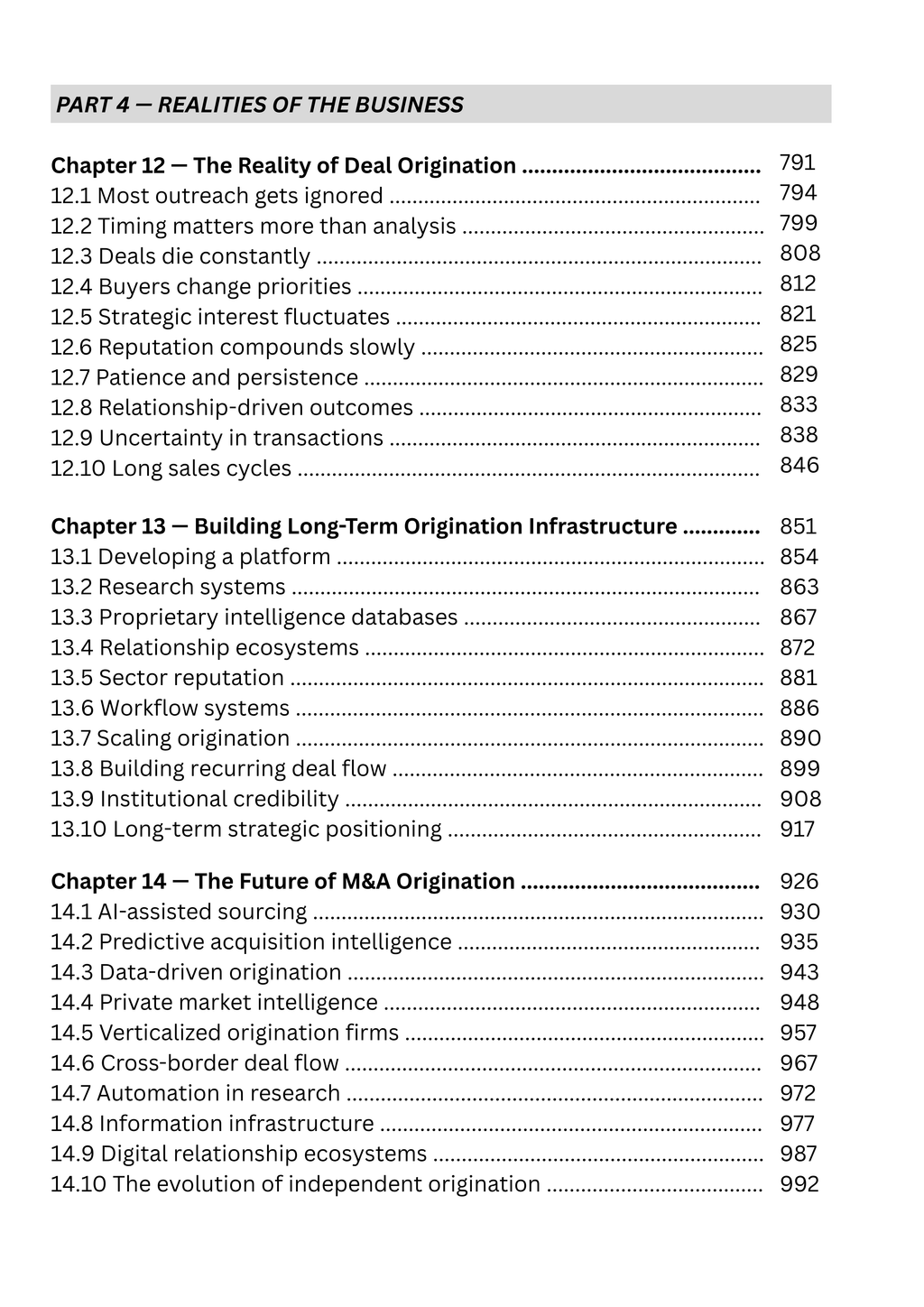 Practical Guide to M&A Deal Origination
