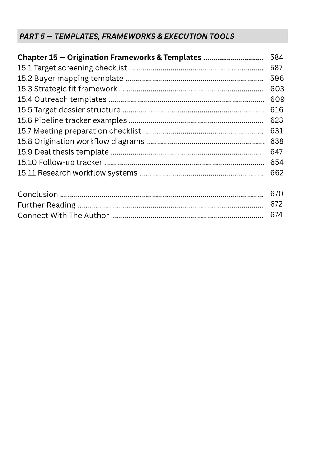 Practical Guide to M&A Deal Origination